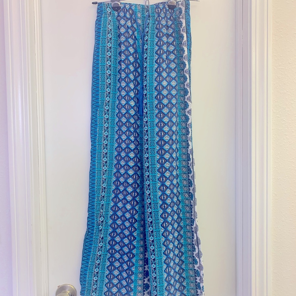 alya • printed palazzo pant